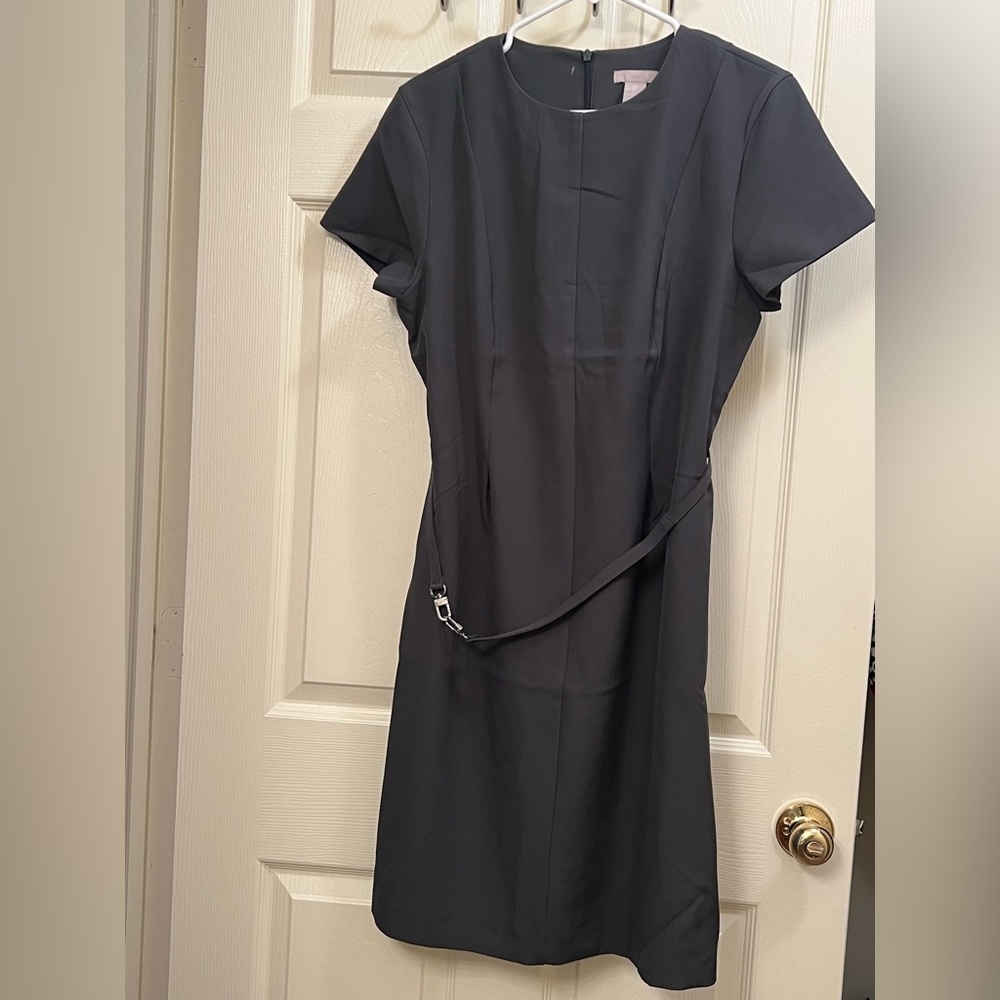 Dark green dress